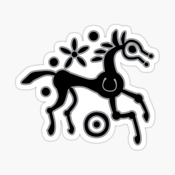 Iceni Horse Sticker