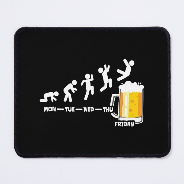 Item preview, Weekend Love Beer Evolution Weekend Party Gold Beer Forecast Segunda Terca Qinta Sexta Jump Art Design Happy Apparel Essential Inspiration Joy Mood Beer Squad designed and sold by DesignByHeartUK.