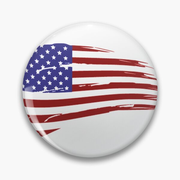 Item preview, American Flag Brushed designed and sold by artisthead.