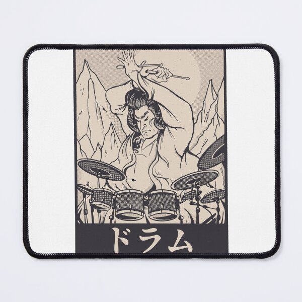 Item preview, Japanese Samurai Playing Drums designed and sold by Hoiho Adventure Shirts.