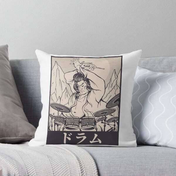 Item preview, Japanese Samurai Playing Drums designed and sold by Hoiho Adventure Shirts.