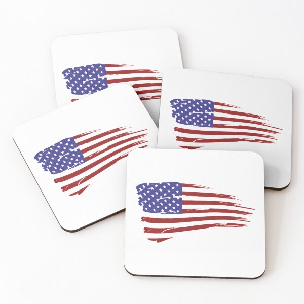 Item preview, American Flag Brushed designed and sold by artisthead.