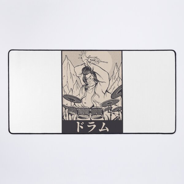 Item preview, Japanese Samurai Playing Drums designed and sold by Hoiho Adventure Shirts.