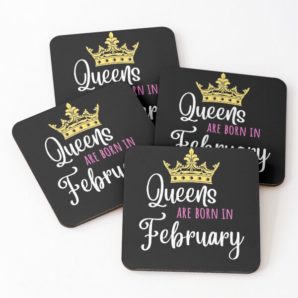 Item preview, Queens are born in February Birthday Crown Gift designed and sold by Echo Dusk.
