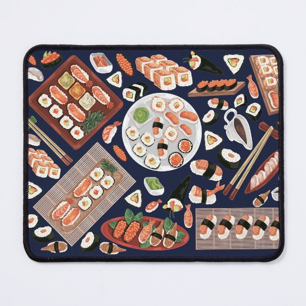Item preview, Assorted Japanese Sushi Buffet Spread designed and sold by Alicia Chee.