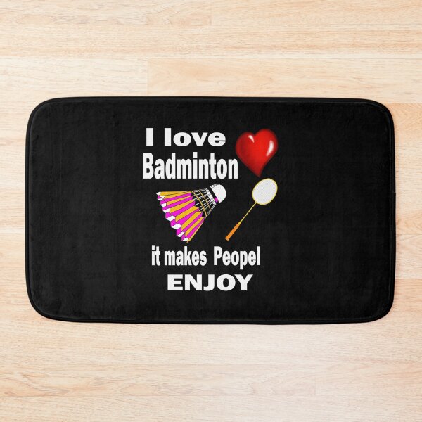 Item preview,  I love badminton It makes people enjoy | Perfect Gift|Badminton gift designed and sold by janusisu.