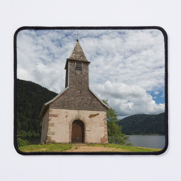 Item preview, Saint-Florent Chapel and Lake Longemer designed and sold by Yair Karelic.