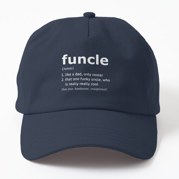 Funcle Fun Uncle Definition Trucker Hat Niece Nephew Gift Hat Sun Caps  Fishing Hat Adjustable Snapback