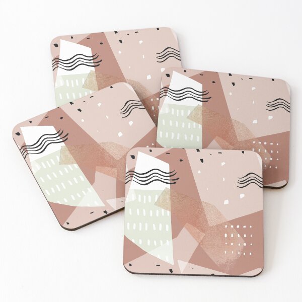Item preview, Minimal Colorful Abstract Pattern designed and sold by ExploreTheStore.