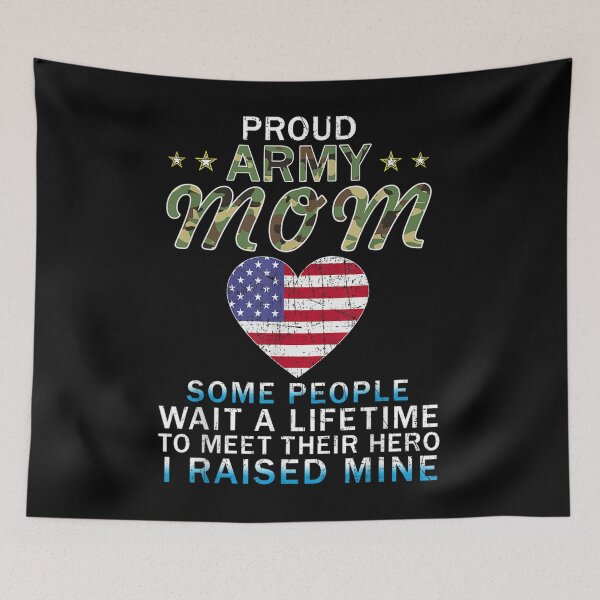 Artikelvorschau, Army Proud Raised Heroes Tarngrafik entworfen und verkauft von dianev79.