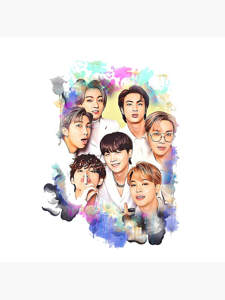 Bts colorful art