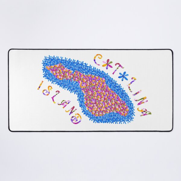Item preview, Flowery Catalina Island California designed and sold by articlave.
