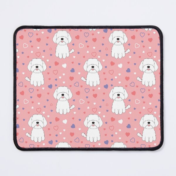 Item preview, AMOR Perro Moodle Maltipoo Blanco designed and sold by Lulupainting.