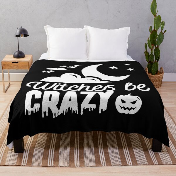 Item preview, Witch be crazy - Halloween designed and sold by cruzzcreation.