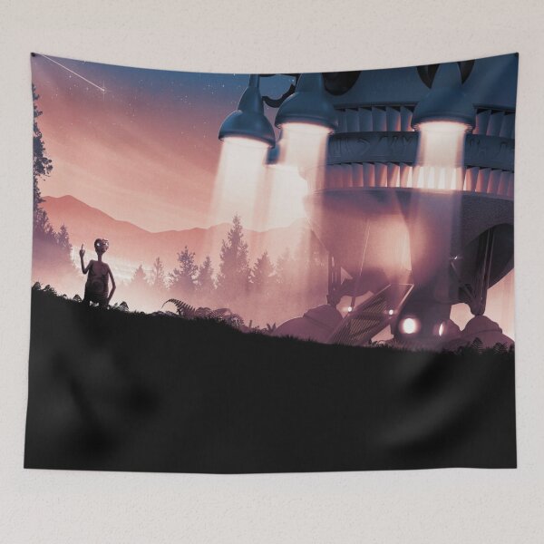 Item preview, E.T. The Extra Terrestrial (1982) Movie designed and sold by LovedPosters.