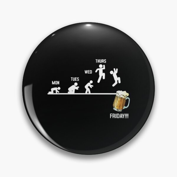 Item preview, Weekend Love Beer Evolution Weekend Party Gold Beer Forecast Segunda Terca Qinta Sexta Jump Art Design Happy Apparel Essential Inspiration Joy Mood  Beer Squad designed and sold by DesignByHeartUK.