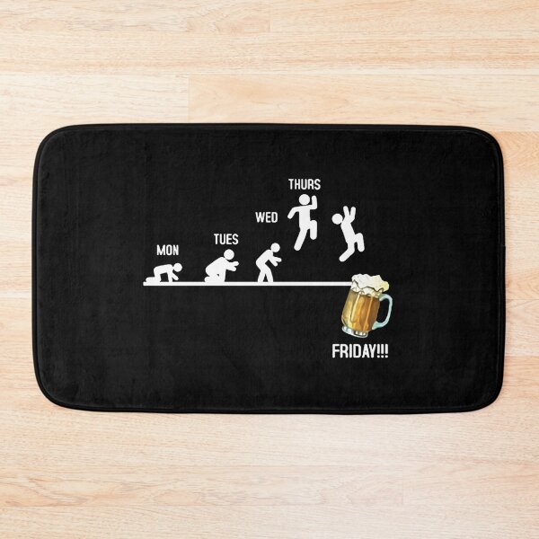 Item preview, Weekend Love Beer Evolution Weekend Party Gold Beer Forecast Segunda Terca Qinta Sexta Jump Art Design Happy Apparel Essential Inspiration Joy Mood  Beer Squad designed and sold by DesignByHeartUK.
