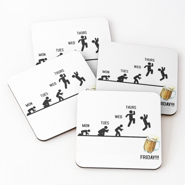 Item preview, Weekend Love Beer Evolution Weekend Party Gold Beer Forecast Segunda Terca Qinta Sexta Jump Art Design Happy Apparel Essential Inspiration Joy Mood  Beer Squad designed and sold by DesignByHeartUK.