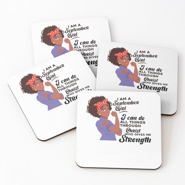 Item preview, I'm An September Birthday Black Girl-September Girl-September Black Queen designed and sold by Ilyas912.