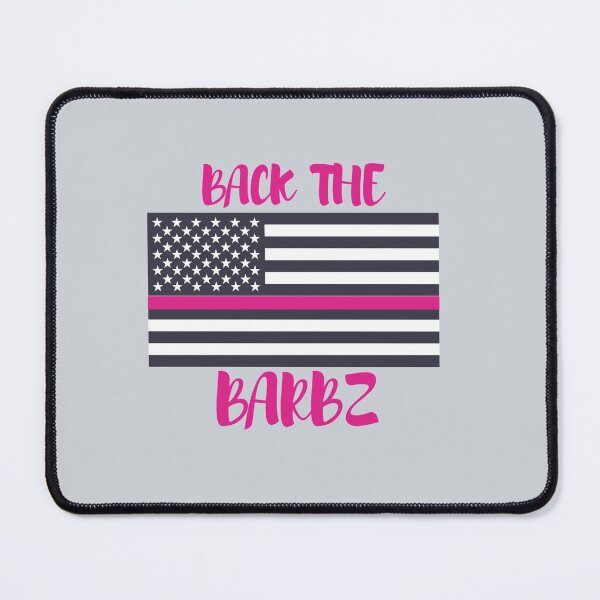 Item preview, BACK THE BARBZ PINK designed and sold by jackatees.