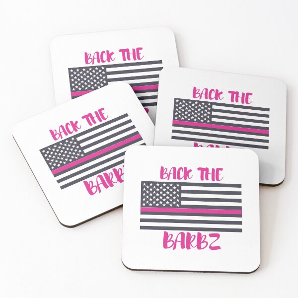 Item preview, BACK THE BARBZ PINK designed and sold by jackatees.
