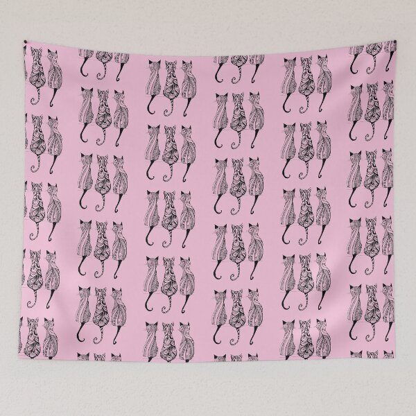 Artikelvorschau, Love Cat Geometric universe Best Cat Walk Love Cat Animal lover Art Design Happy Apparel Essential Inspiration Joy Mood Funny Cat entworfen und verkauft von DesignByHeartUK.