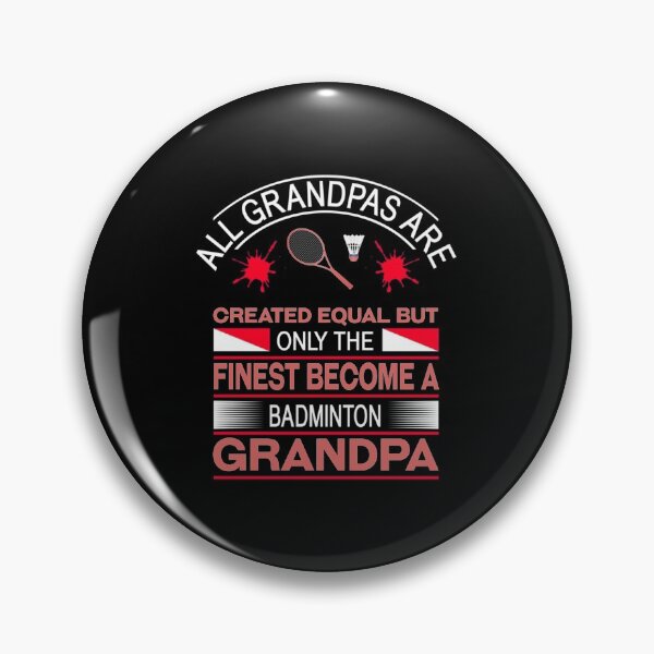 Item preview, Badminton Grandpa| Perfect Gift|Badminton gift designed and sold by janusisu.