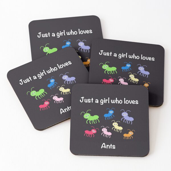 Item preview, Just a girl who loves ants designed and sold by QuirkyCraftz.