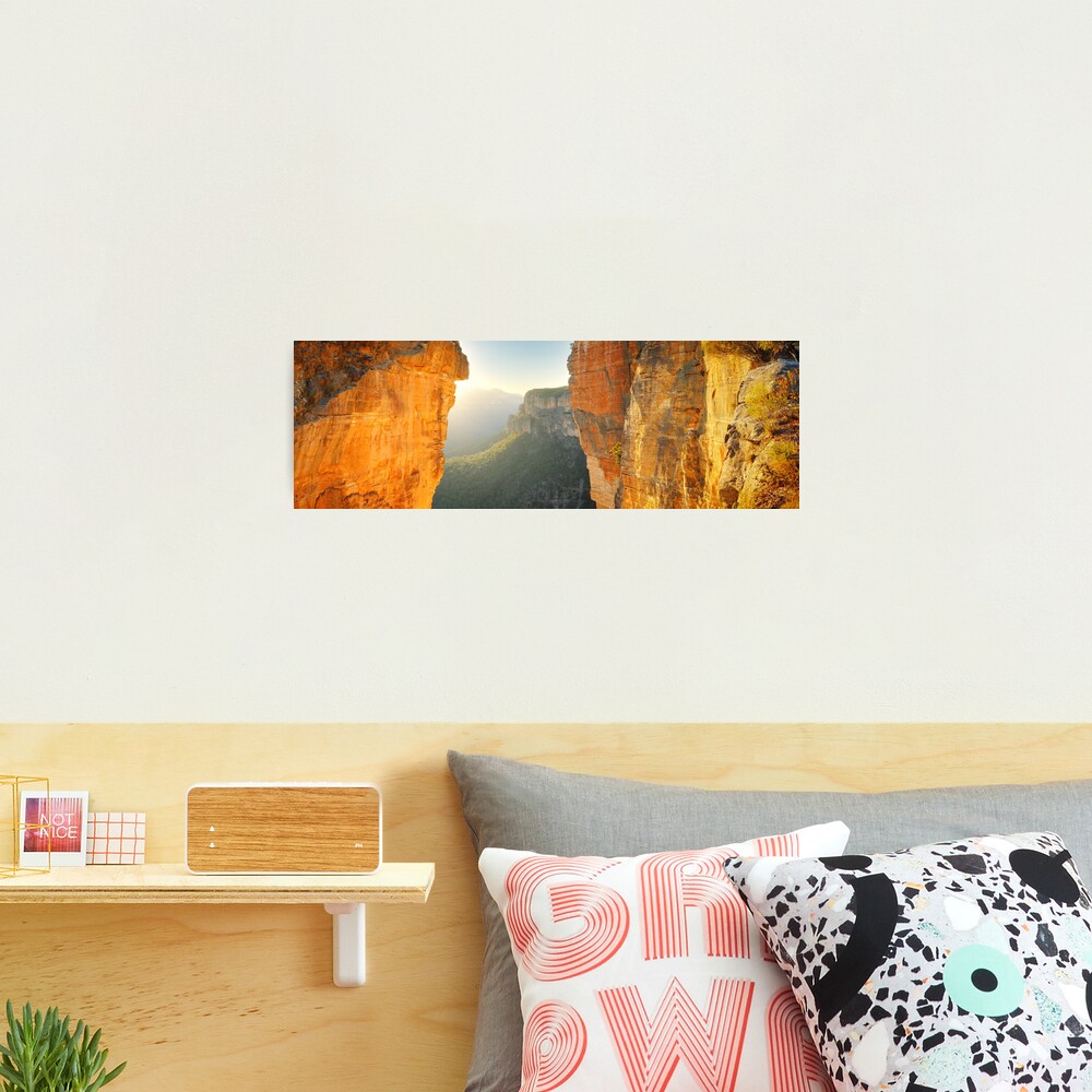 Between Cliffs, Blue Mountains, New South Wales, Australia Photographic Print