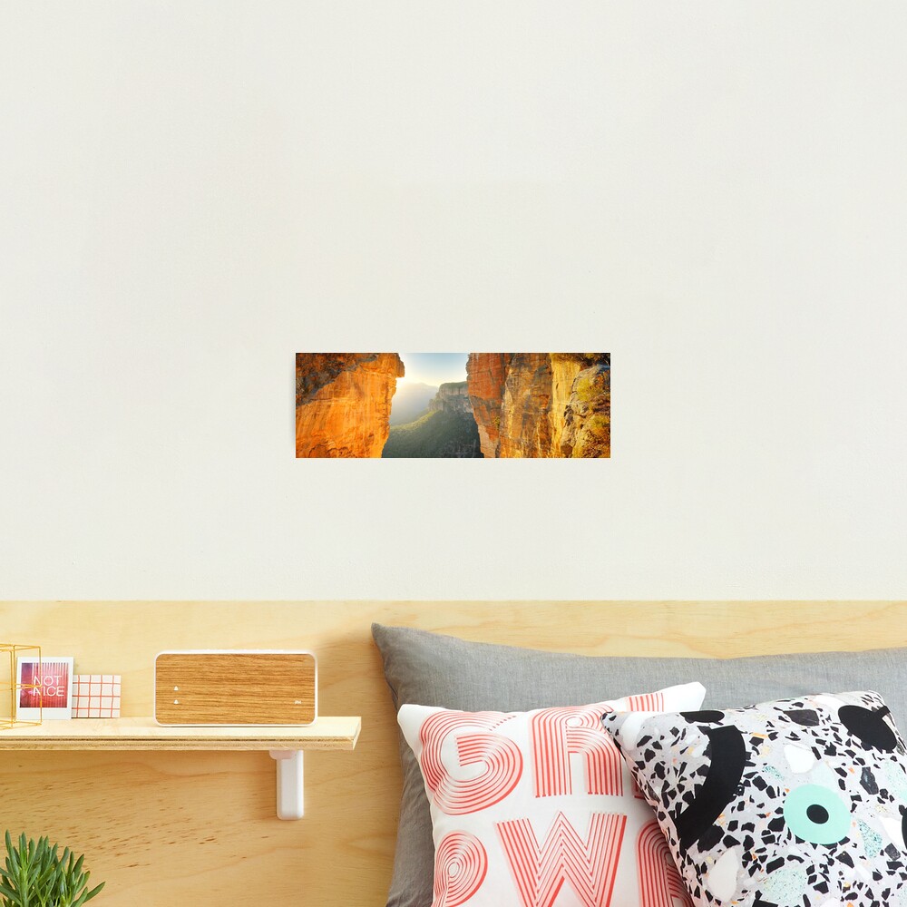 Between Cliffs, Blue Mountains, New South Wales, Australia Photographic Print