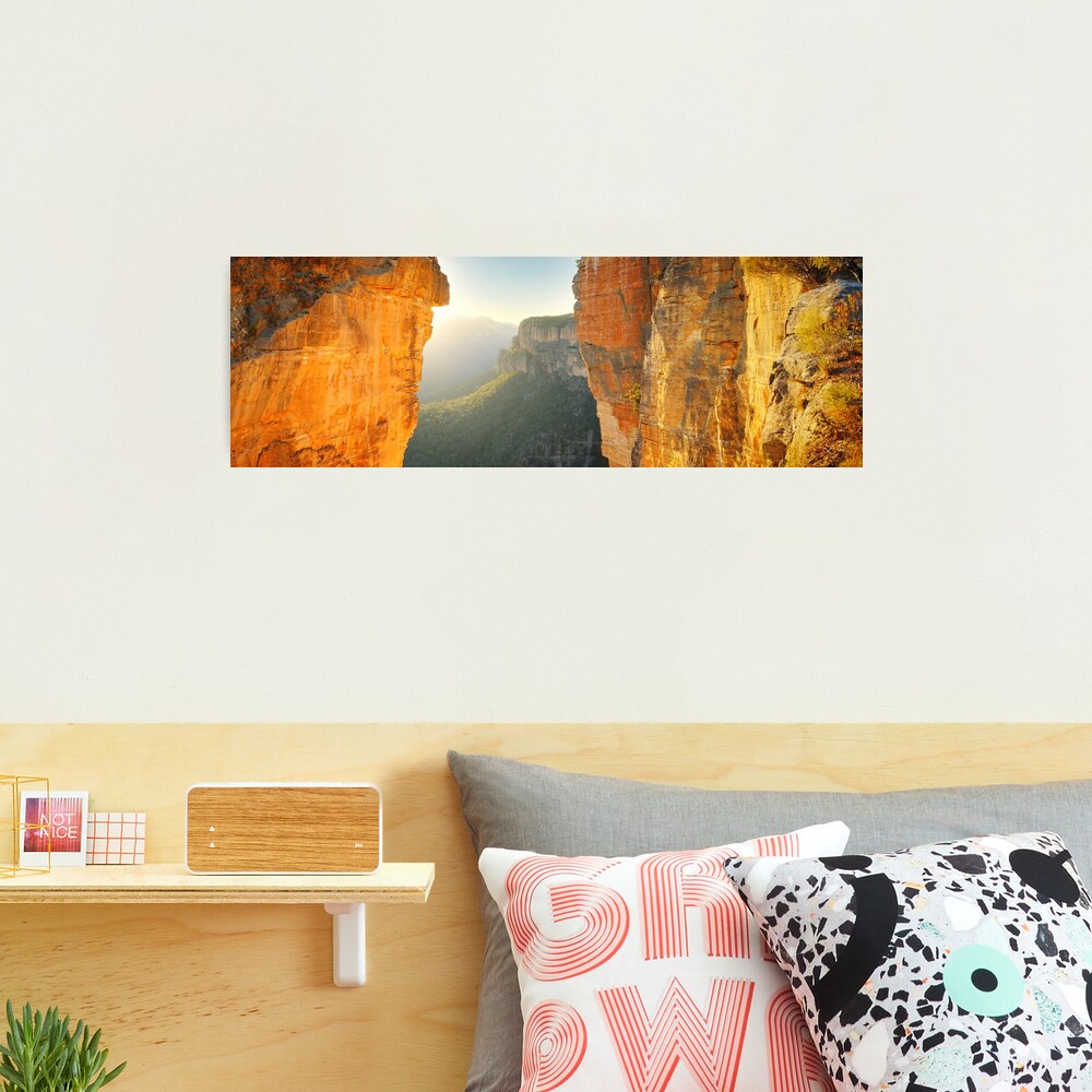 Between Cliffs, Blue Mountains, New South Wales, Australia Photographic Print