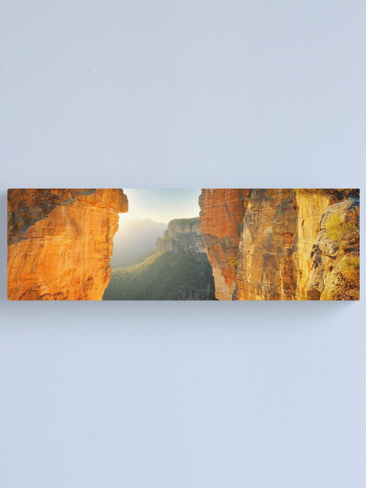 Alternate view of Between Cliffs, Blue Mountains, New South Wales, Australia Canvas Print