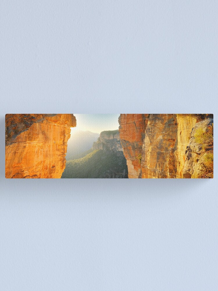 Alternate view of Between Cliffs, Blue Mountains, New South Wales, Australia Canvas Print