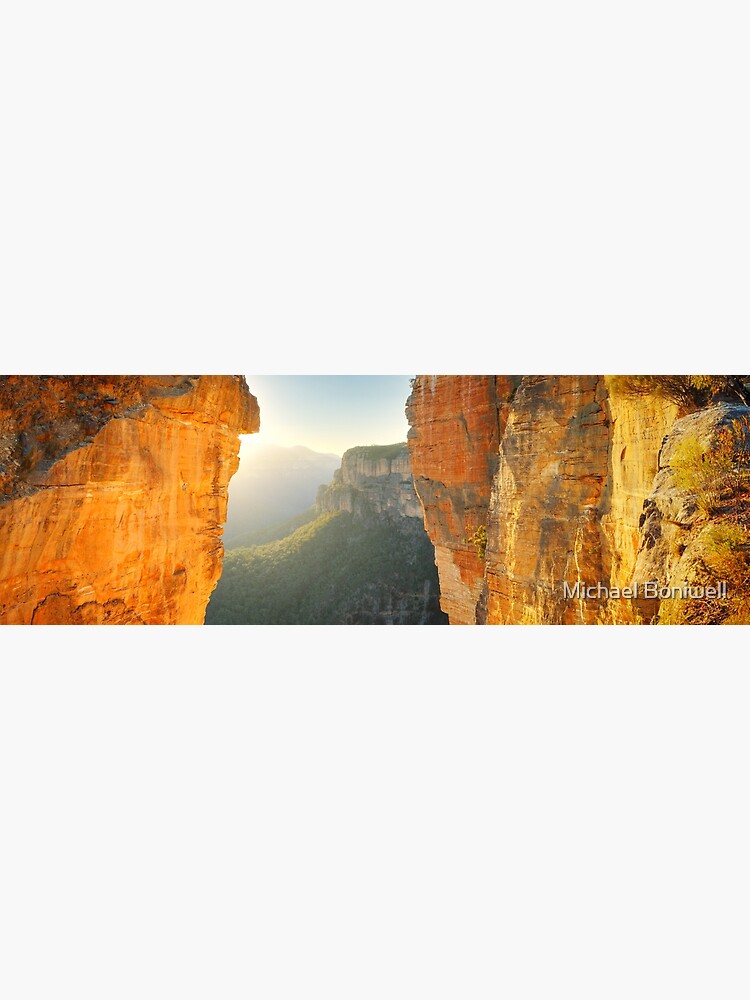 Between Cliffs, Blue Mountains, New South Wales, Australia by Chockstone