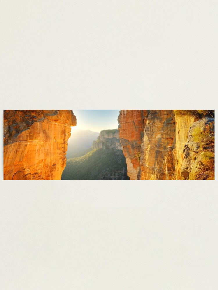 Alternate view of Between Cliffs, Blue Mountains, New South Wales, Australia Photographic Print