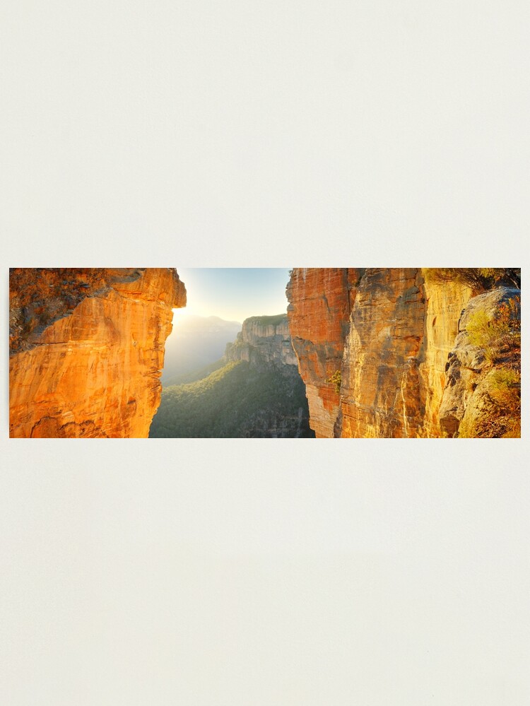 Alternate view of Between Cliffs, Blue Mountains, New South Wales, Australia Photographic Print