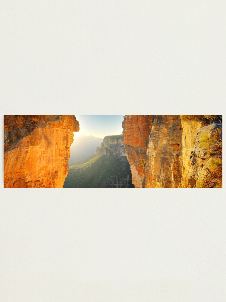 Alternate view of Between Cliffs, Blue Mountains, New South Wales, Australia Photographic Print