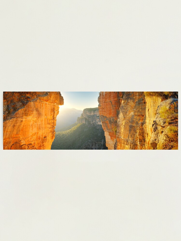 Alternate view of Between Cliffs, Blue Mountains, New South Wales, Australia Photographic Print