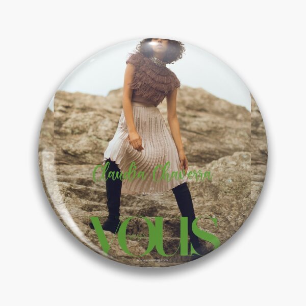 Item preview, Claudia Chaverra Contraportada Vous Magazine Fashion 4 Abril 2021 designed and sold by VousMagazine.