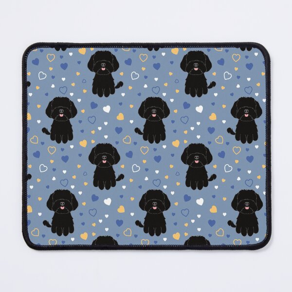 Item preview, LOVE Black Maltipoo Moodle Dog designed and sold by Lulupainting.