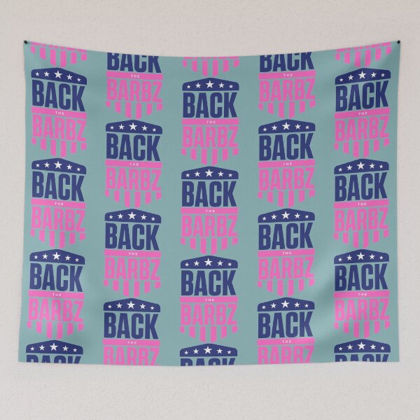 Item preview, BACK THE BARBZ  designed and sold by jackatees.