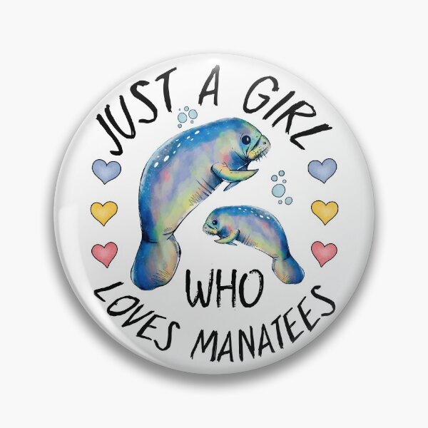 Item preview, Just A Girl Who Loves Manatees,Manatee Fan designed and sold by MoSaid.