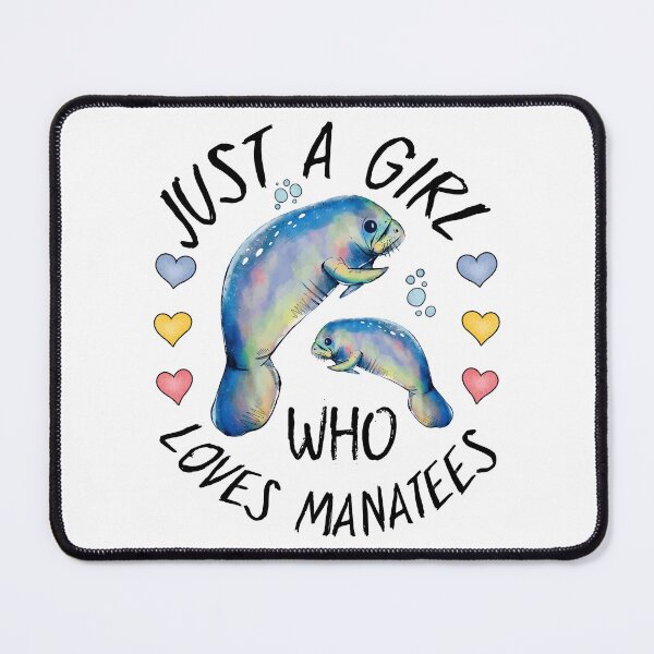 Item preview, Just A Girl Who Loves Manatees,Manatee Fan designed and sold by MoSaid.