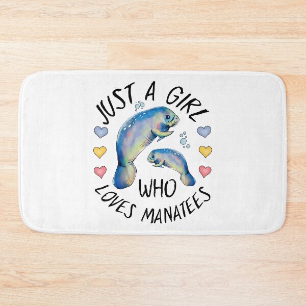 Item preview, Just A Girl Who Loves Manatees,Manatee Fan designed and sold by MoSaid.