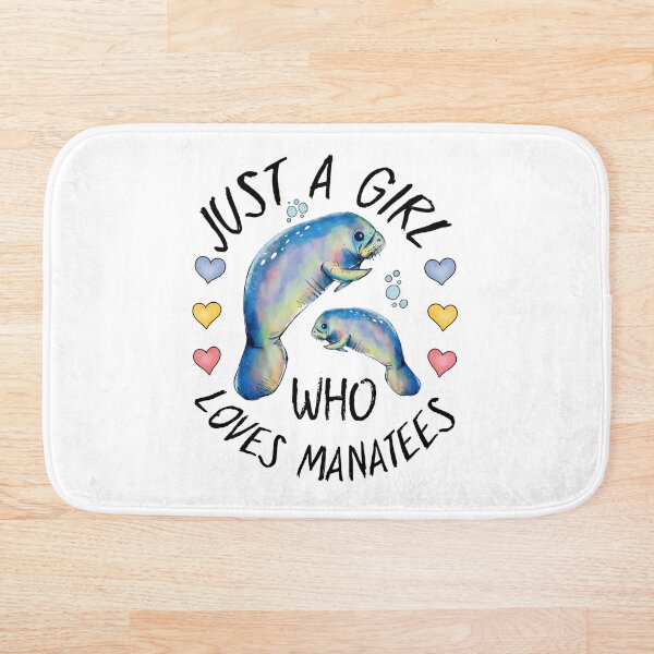 Item preview, Just A Girl Who Loves Manatees,Manatee Fan designed and sold by MoSaid.