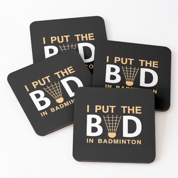 Item preview, Bad in Badminton| Perfect Gift|Badminton gift designed and sold by janusisu.
