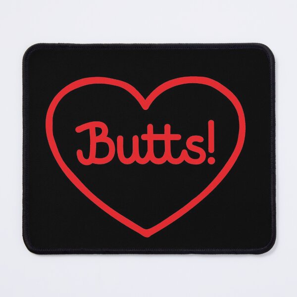 Item preview, I LOVE Butts! With Red Heart designed and sold by kissmebro.
