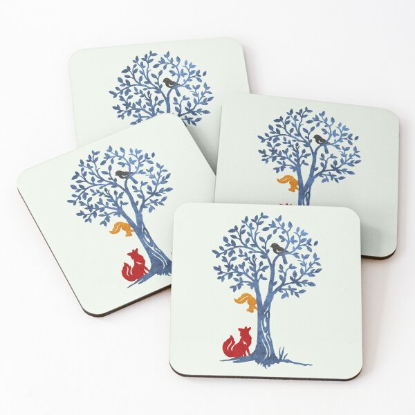 Item preview, The Squirrel and the Fox designed and sold by PatternTree.