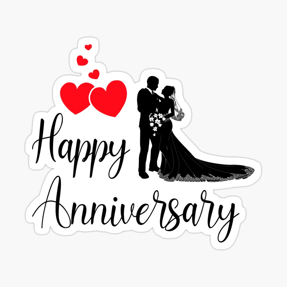 Wedding store anniversary design