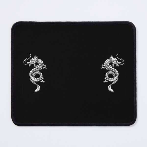 Item preview, Chinese dragon, white (2021-2-CHN-DR-8) designed and sold by NY-Prints-USA.